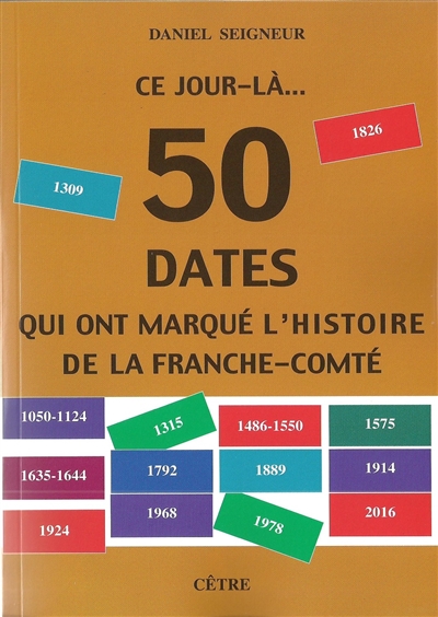 50 dates qui ont marqué l'histoire de la Franche-Comté