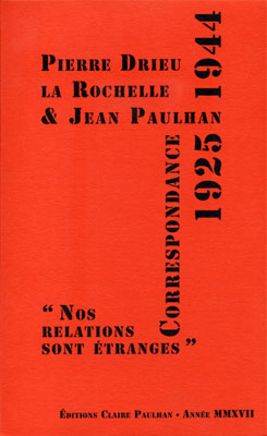 Correspondance 1925-1944 : "Nos relations sont étranges"