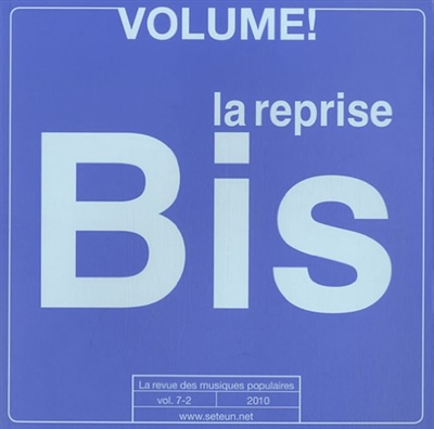 Volume ! : La revue des musiques populaires
