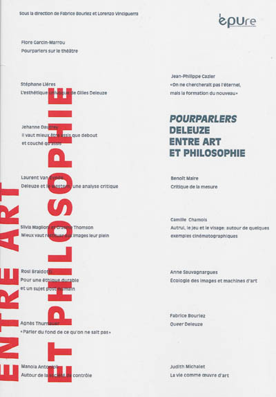 "Pourparlers", Deleuze entre art et philosophie