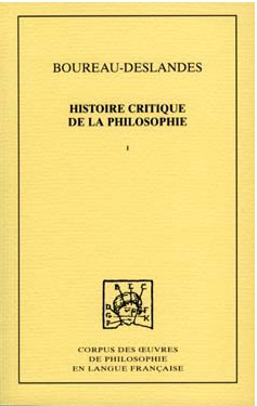 Histoire critique de la philosophie