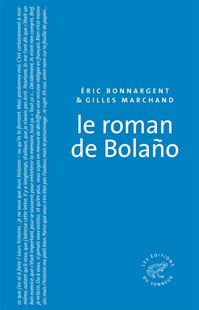 Le roman de Bolaño