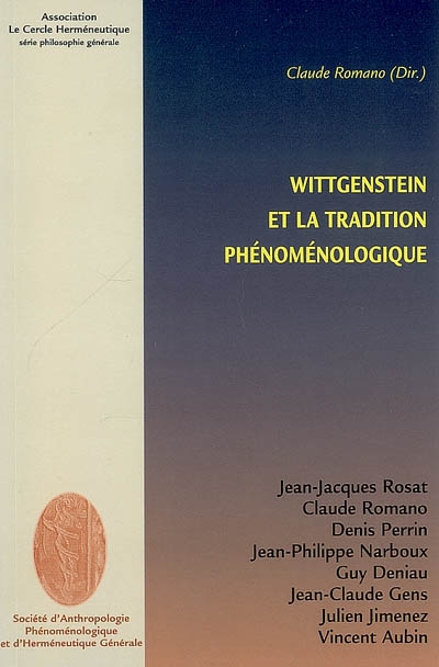 Wittgenstein et la tradition phénoménologique