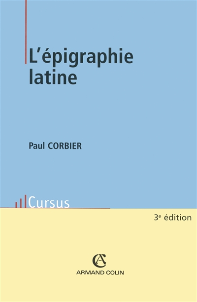 L'épigraphie latine