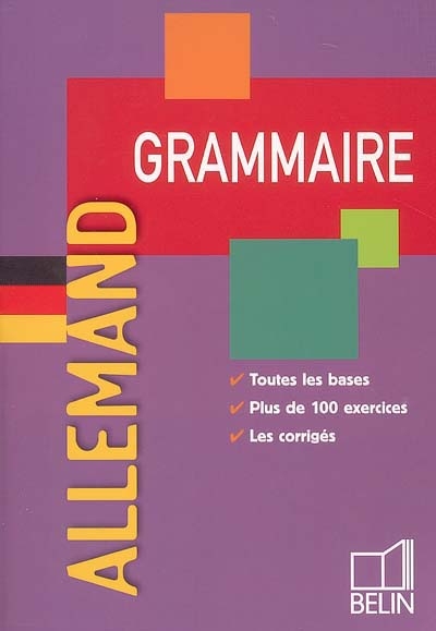Allemand : Grammaire