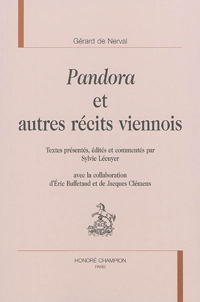 Pandora et autres récits viennois