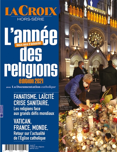 L'année des religions : édition 2021 : douze mois d'actualité : avec la Documentation catholique