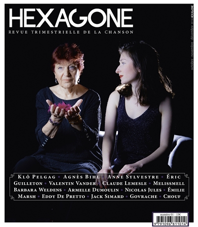 Hexagone : revue trimestrielle de la chanson. 1 Automne 2016