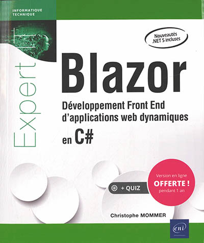 Blazor : développement Front End d'applications web dynamiques en C#