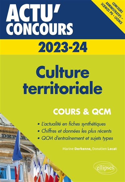Culture territoriale 2023-2024 : cours et QCM