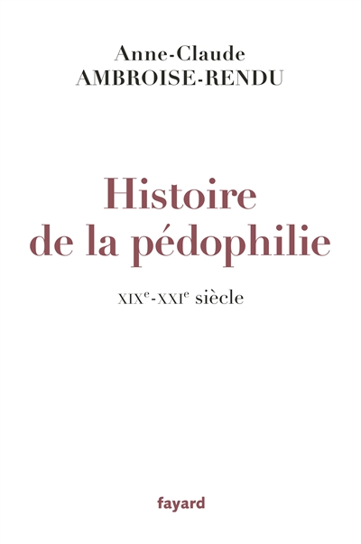 Histoire de la pédophilie, XIXe-XXIe siècle