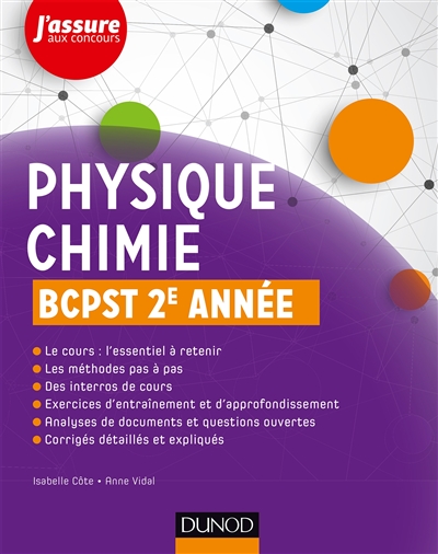 Physique, chimie : BCPST 2e année