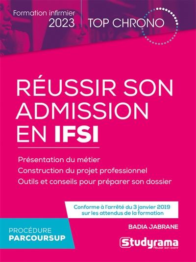 Réussir son admission en IFSI
