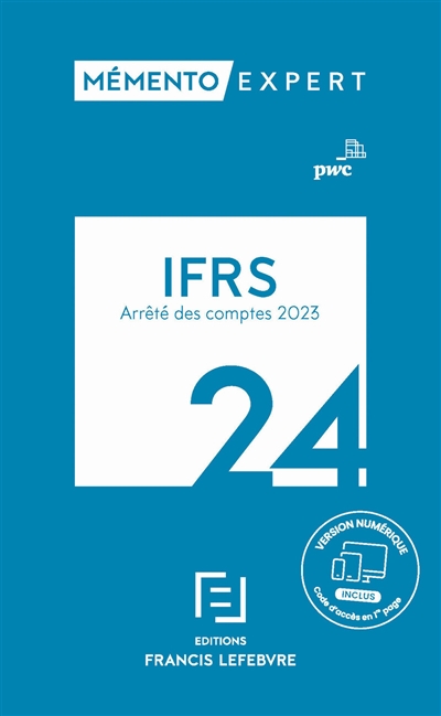IFRS 24 : arrêté des comptes 2023