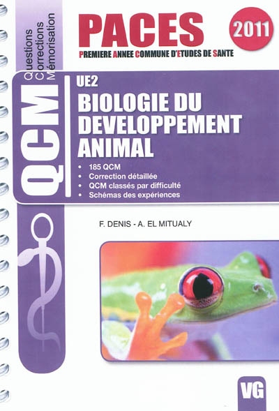 Biologie du développement animal UE2
