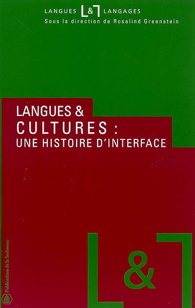 Langues et cultures, une histoire d'interface