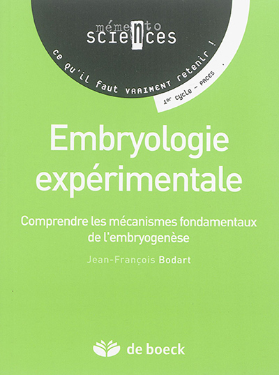 Embryologie expérimentale : comprendre les principes fondamentaux de l'embryogenèse