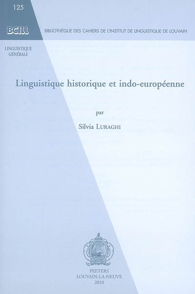 Linguistique historique et indo-européenne