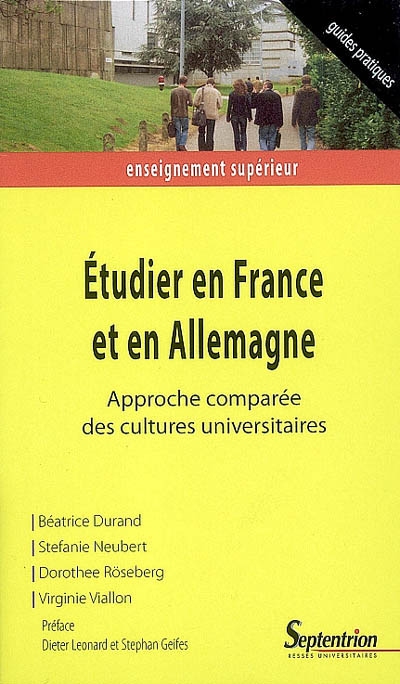 Etudier en France et en Allemagne : approche comparée des cultures universitaires
