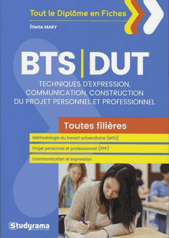 BTS-DUT, techniques d'expression, communication, construction du projet personnel et professionnel, PPP