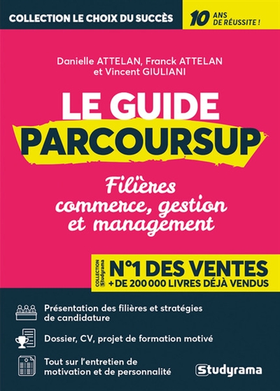 Guide Parcoursup : filières commerce, gestion et management