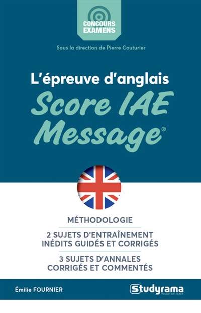 L'épreuve d'anglais Score IAE Message