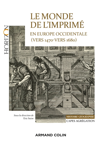 Le monde de l'imprimé en Europe occidentale (vers 1470-vers 1680)