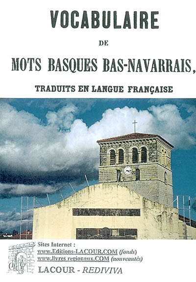 Vocabulaire de mots basques bas-navarrais, traduits en langue française