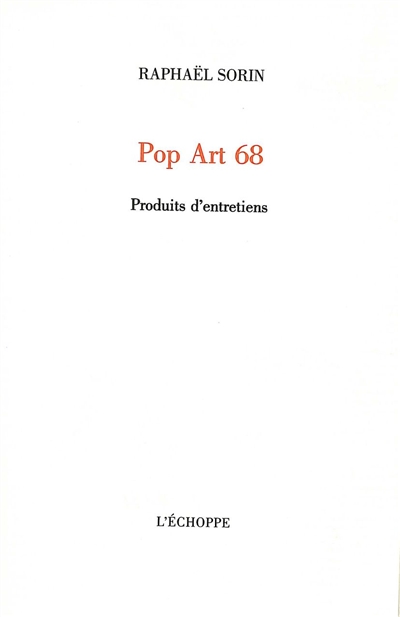 Pop art 68 : produits d'entretiens