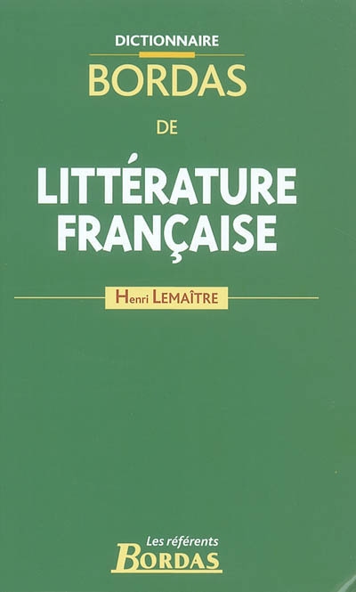 Dictionnaire Bordas de littérature française