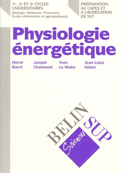 La physiologie énergétique