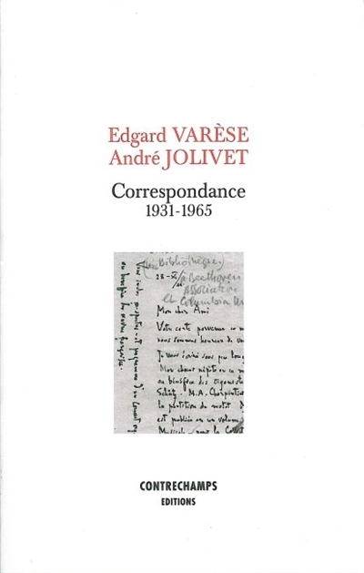 Correspondance 1931-1965