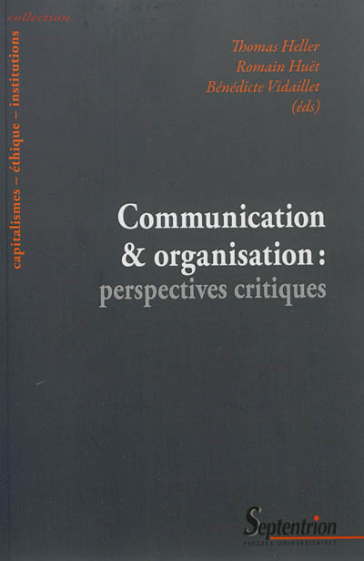 Communication et organisation : perspectives critiques