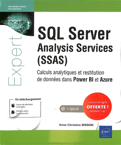 SQL Server analysis services, SSAS : calculs analytiques et restitution de données dans Power BI et Azure