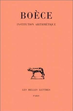 Institution arithmétique = Institutio arithmetica