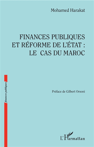 Finances publiques et réforme de l'État : le cas du Maroc