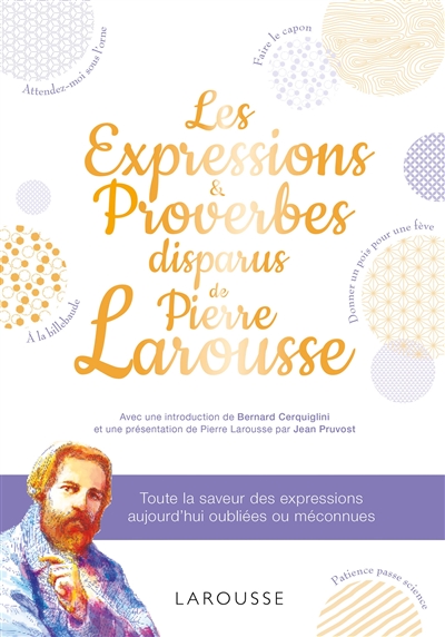 Les expressions & proverbes disparus de Pierre Larousse : toute la saveur des expressions aujourd'hui oubliées ou méconnues