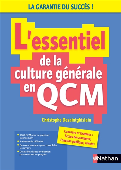 L'essentiel de la culture générale en QCM