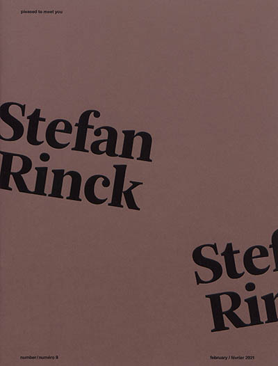 Pleased to meet you. . 9 , Stefan Rinck