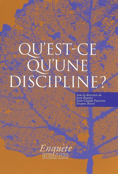 Qu'est-ce qu'une discipline ?