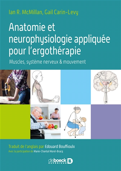 Anatomie et neurophysiologie appliquée pour l'ergothérapie : muscles, système nerveux, mouvement
