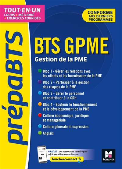 BTS GPME, gestion de la PME : tout-en-un : conforme aux derniers programmes