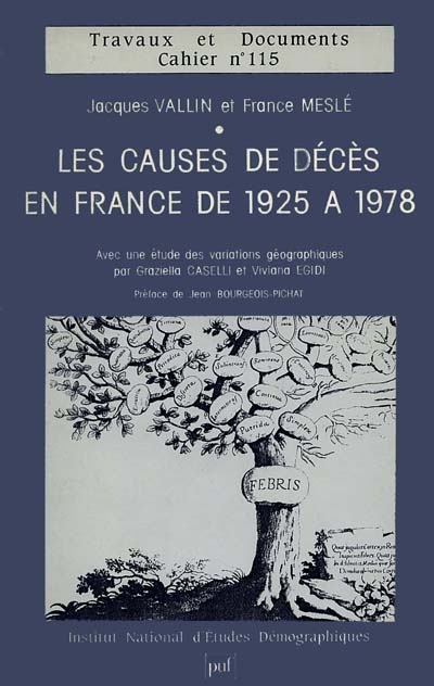Les causes de décès en France de 1925 à 1978