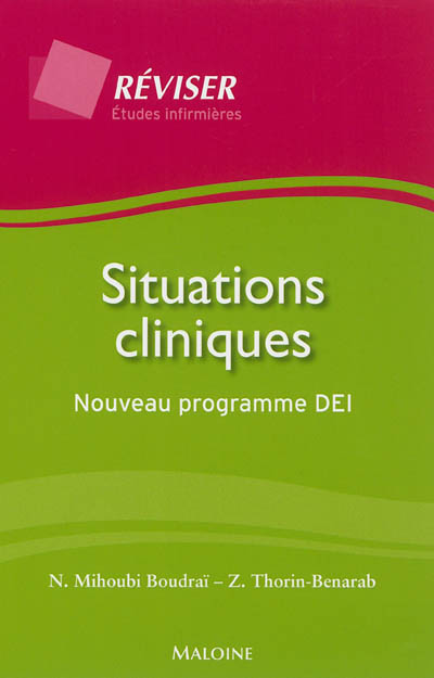 Situations cliniques : nouveau programme DEI