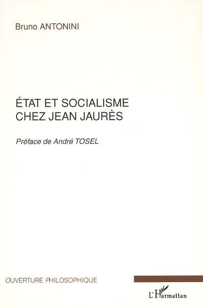 Etat et socialisme chez Jean Jaurès
