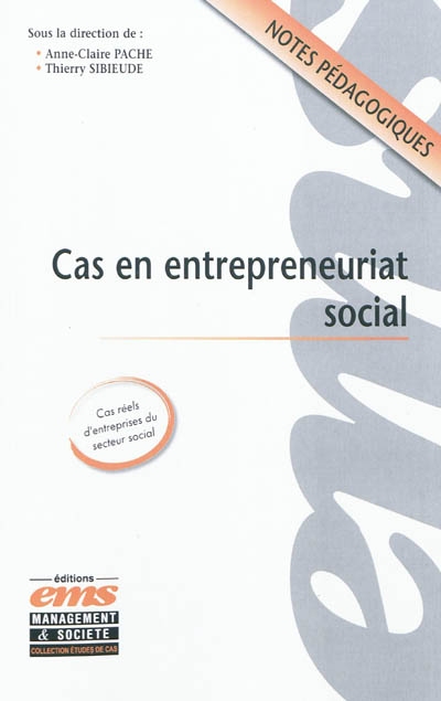 Cas en entrepreneuriat social