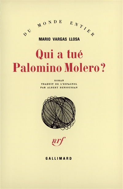 Qui a tué Palomino Molero ? : roman