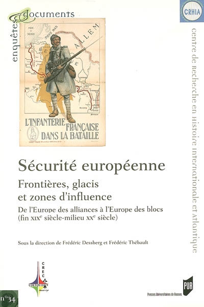 Sécurité européenne : frontières, glacis et zones d'influence : de l'Europe des alliances à l'Europe des blocs, fin XIXe siècle-milieu XXe siècle