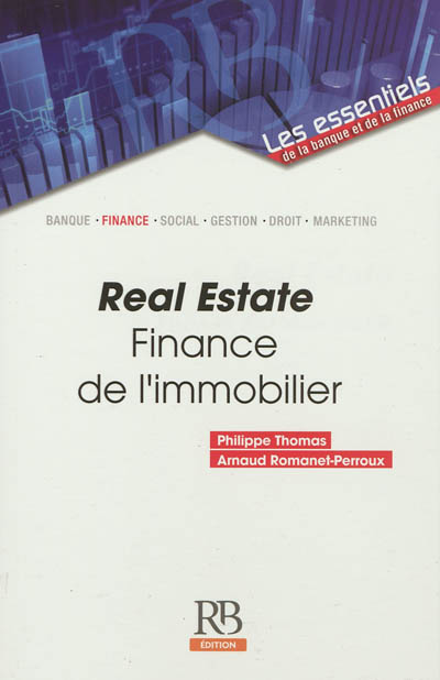 Real estate, finance de l'immobilier