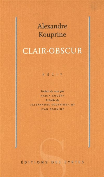 Clair-obscur : récit